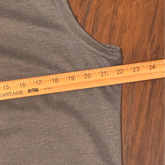 Johnnie-O Denny Vest 1/4 Zip Pullover Golf Men's M Medium Gray Performance - Picture 9 of 10